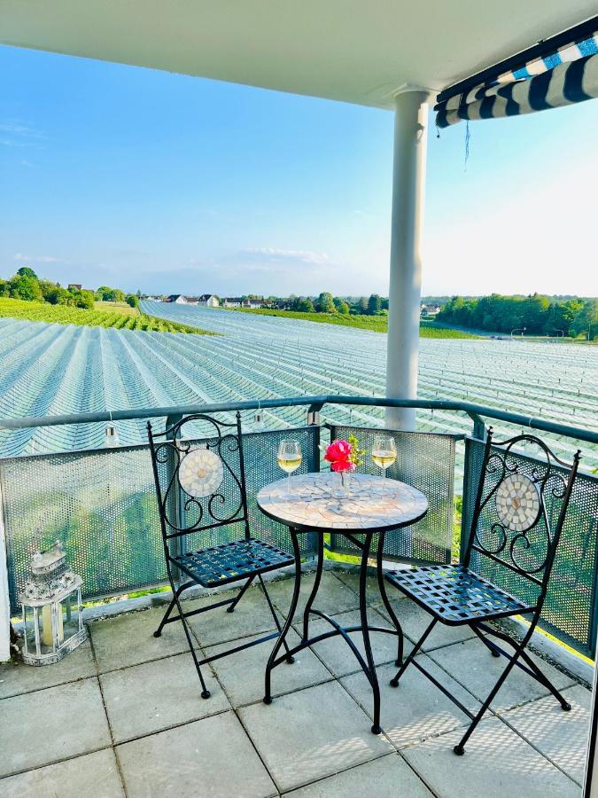 Appartamento Panorama Domizil Ravensburg Mit Alpenblick Balkon Esterno foto