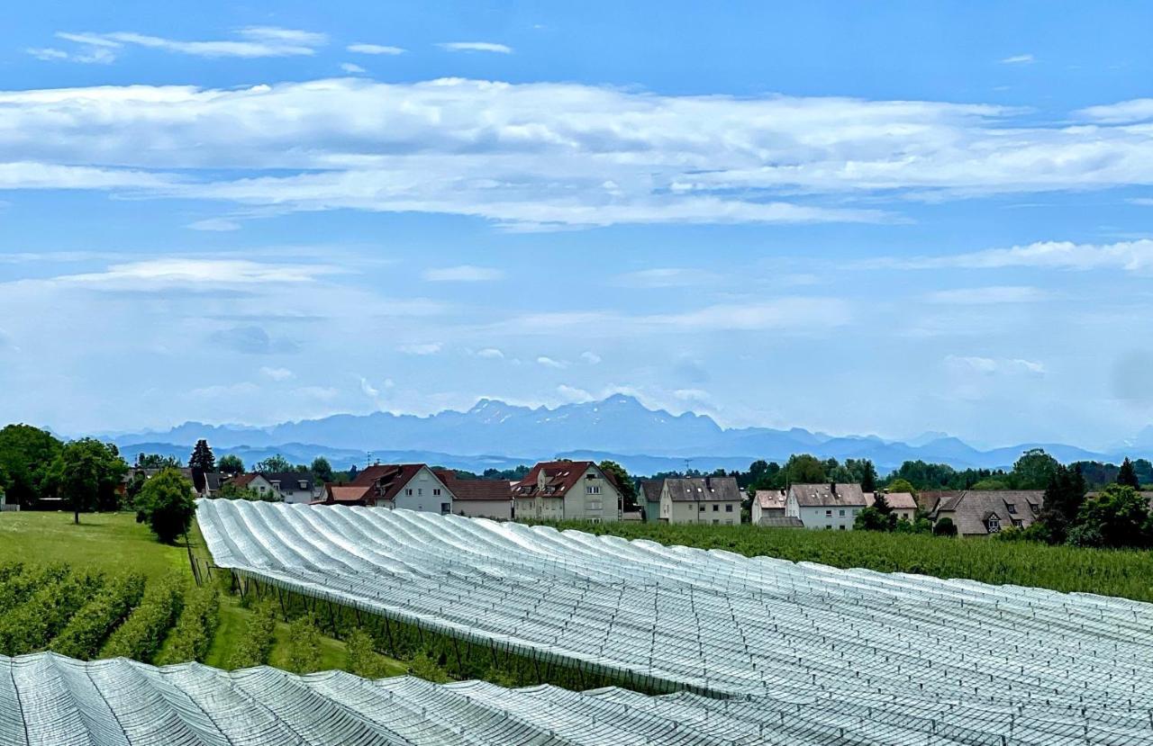 Appartamento Panorama Domizil Ravensburg Mit Alpenblick Balkon Esterno foto