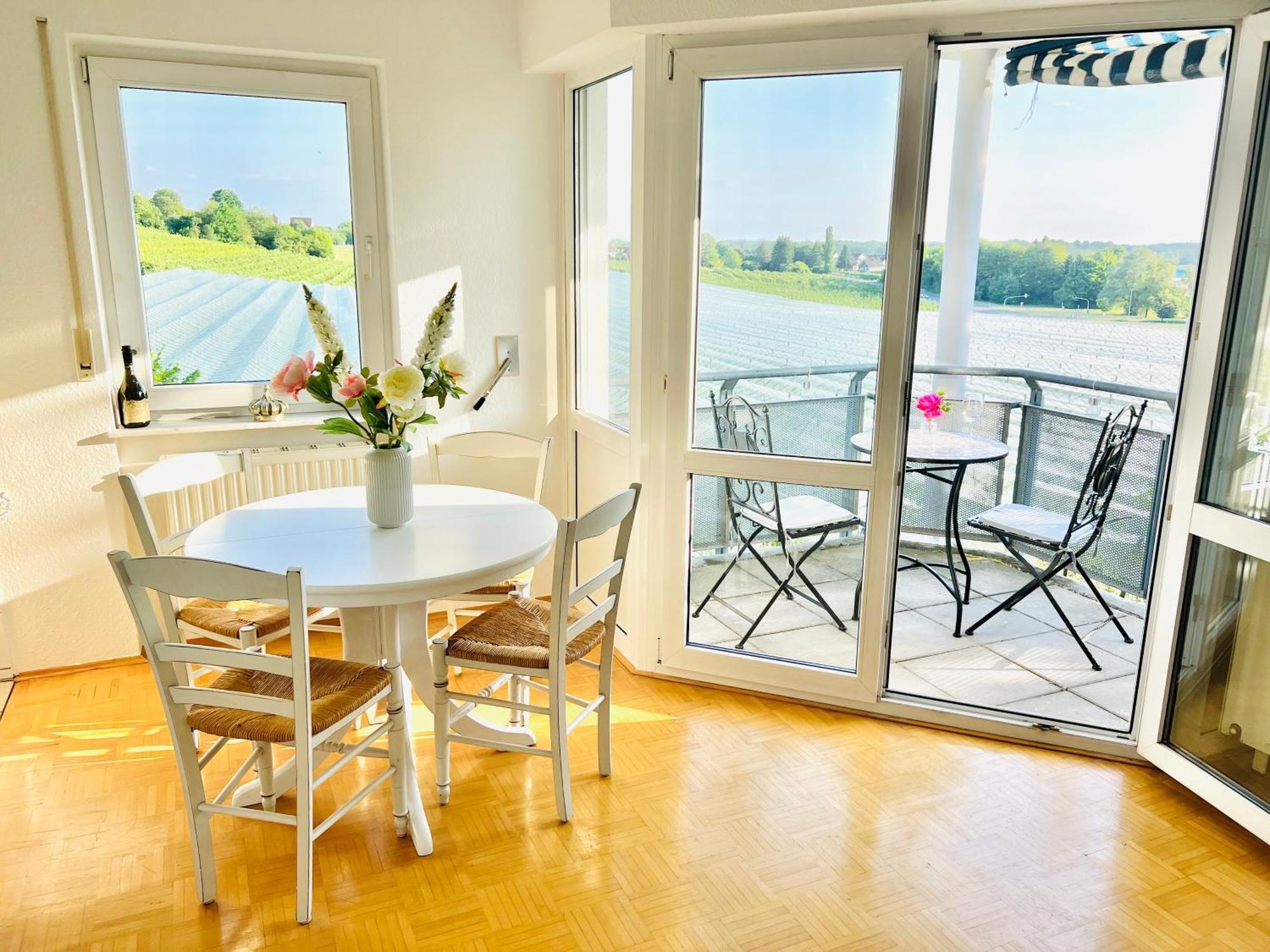 Appartamento Panorama Domizil Ravensburg Mit Alpenblick Balkon Esterno foto